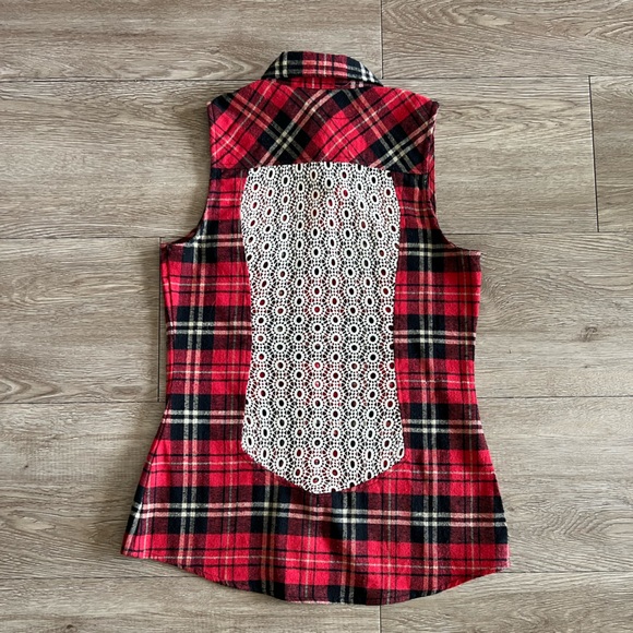 Anthropologie Bird on Label Shirt/Vest - Picture 3 of 5